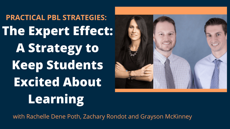 The Expert Effect: A Strategy to Keep Students Excited About Learning